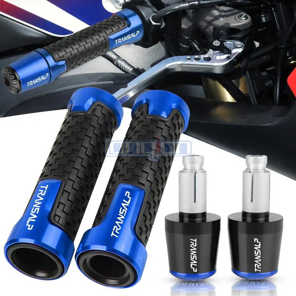 Для Honda TRANSALP XLV 600 650 700 XL700V Transalp ABS XL V1-V7 XL650V 7/8 '✢ мм ручки рукоятка Кепки концы