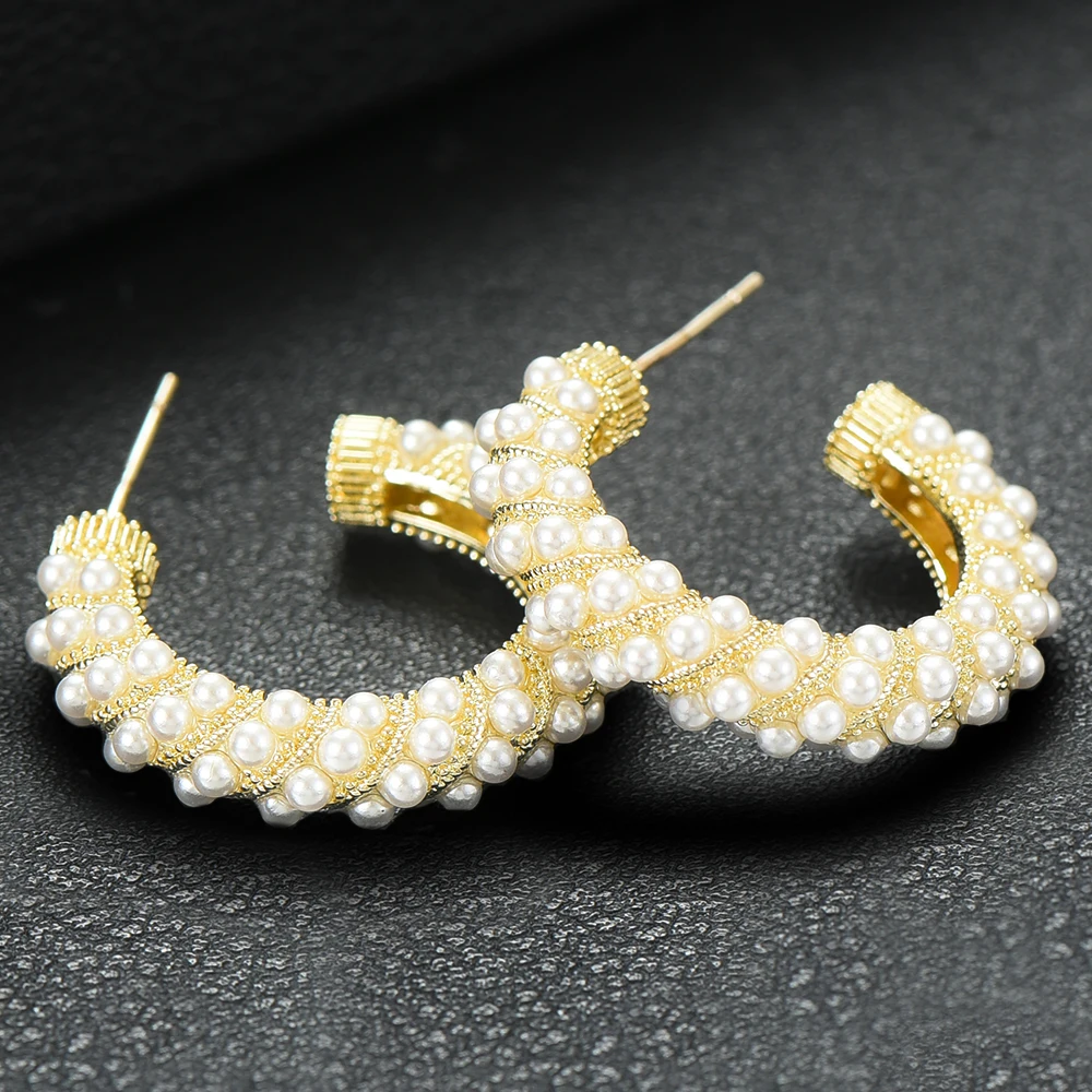 SISCATHY New Women Wedding DUBAI Bridal Square Circle Hoop Earrings Luxury Disco Ball Cubic Zircon Statement Big Hoop Earrings