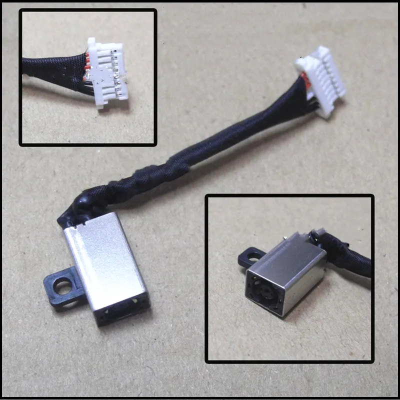 

dc power cable jack cable dc charging connector plug port power socket cord For Dell Inspiron 7580 5584