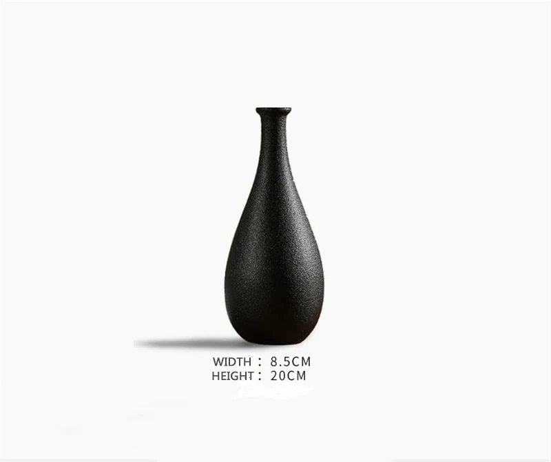 Лучшие продажи керамическая ваза искусственный цветок Современная столешница керамическая авторская ваза цветок в декоративной вазе вазы Свадебный декор