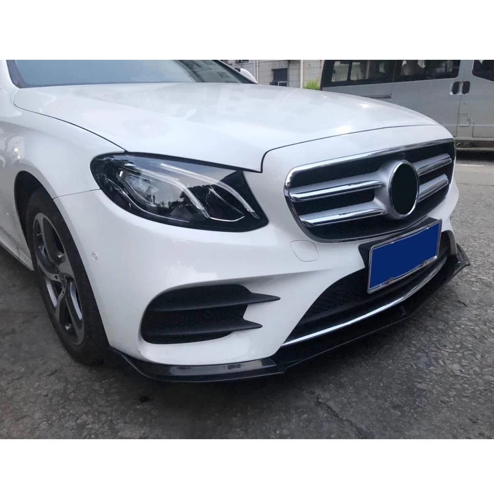Передний бампер для Mercedes Benz E Class W213 4 E43 AMG 2016 2019 сплиттеры переднего бампера