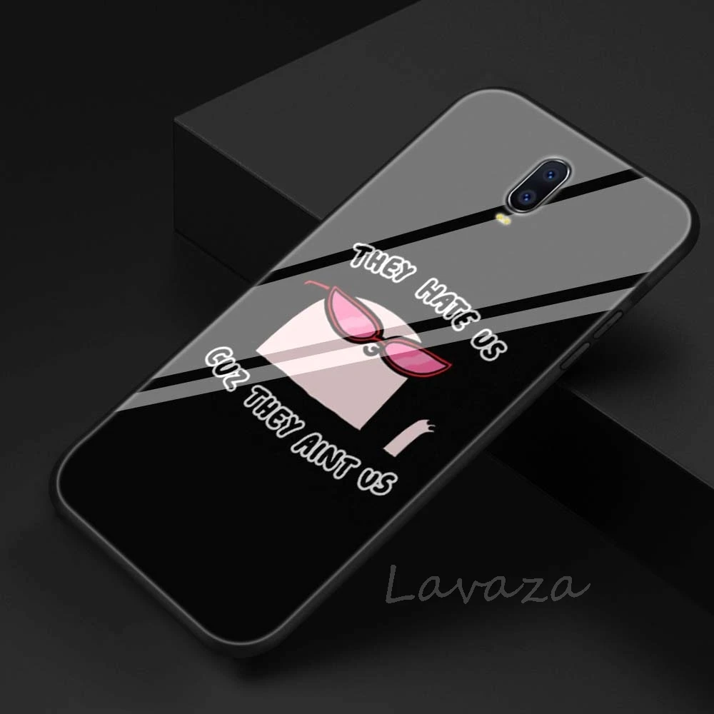 TG5 Lavaza ketnipz, милые цветные закаленное Стекло мягкий чехол для OPPO A3s A5s A7 A37 A39 A57 A73 A77 A7x F5 F7 F9 F11 крышка - Цвет: TG5