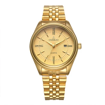 

CTPOR New Waterproof Fashion Luxury Business Watch Men's Quartz High Grade Stainless Steel Band Watch Electroplated Watch B046