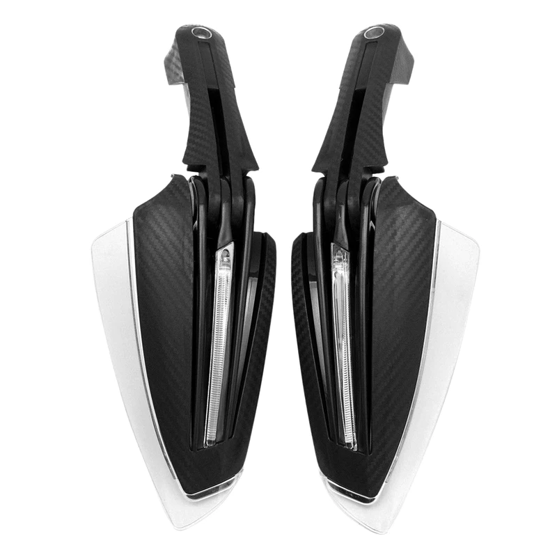 

Motorcycle Handlebar Hand Protector With Led Light Handguards Led Hand Guard Universal Hand Guards Motor Accessories