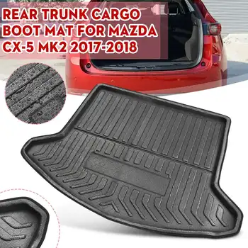 

Boot Cargo Liner Rear Trunk Mat Liner Floor Carpet Luggage Cargo Tray for Mazda CX-5 CX5 MK2 2017 2018 Kick Pad Mud Non-slip
