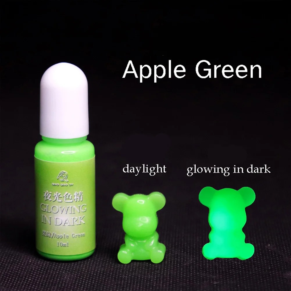 Fruit Green 20 цветов светящийся пигментный краситель УФ эпоксидная смола сделай сам для изготовления ювелирных изделий инструменты для изготовления ювелирных изделий УФ полимерный Цвет DIY ручной работы Наборы для творчества - Цвет: Fruit Green