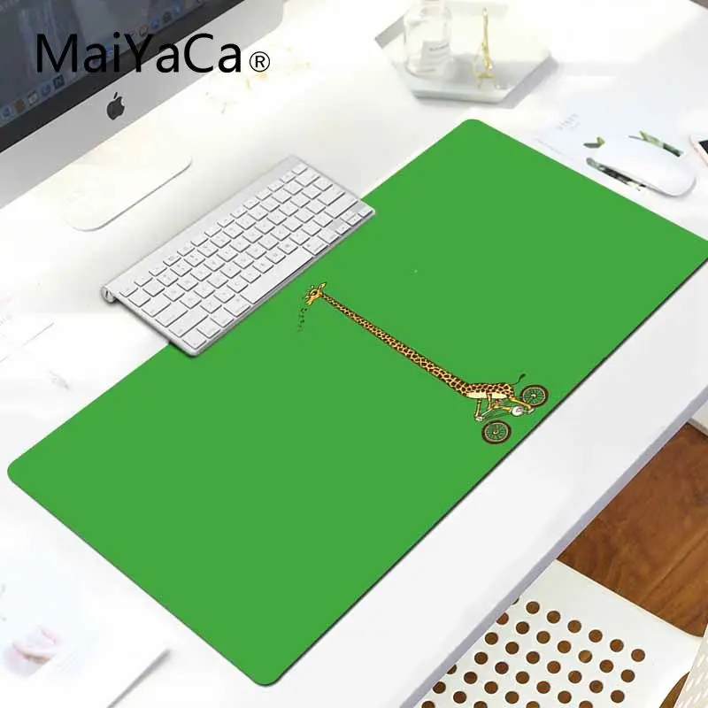 LockEdge 30X90cm MaiYaCa винтажный классный мультяшный Комфортный коврик для мыши с жирафом, игровой коврик для мыши, игровой коврик для ноутбука, коврик для мыши - Цвет: LockEdge 30X90cm