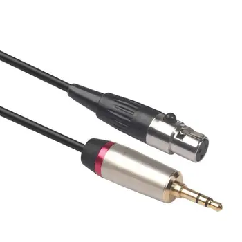 

1M/2M/3M/0.3M Mini XLR 3Pin Female to 3.5mm TRS Male Plug Audio Microphone Cable Wire For SLR camera