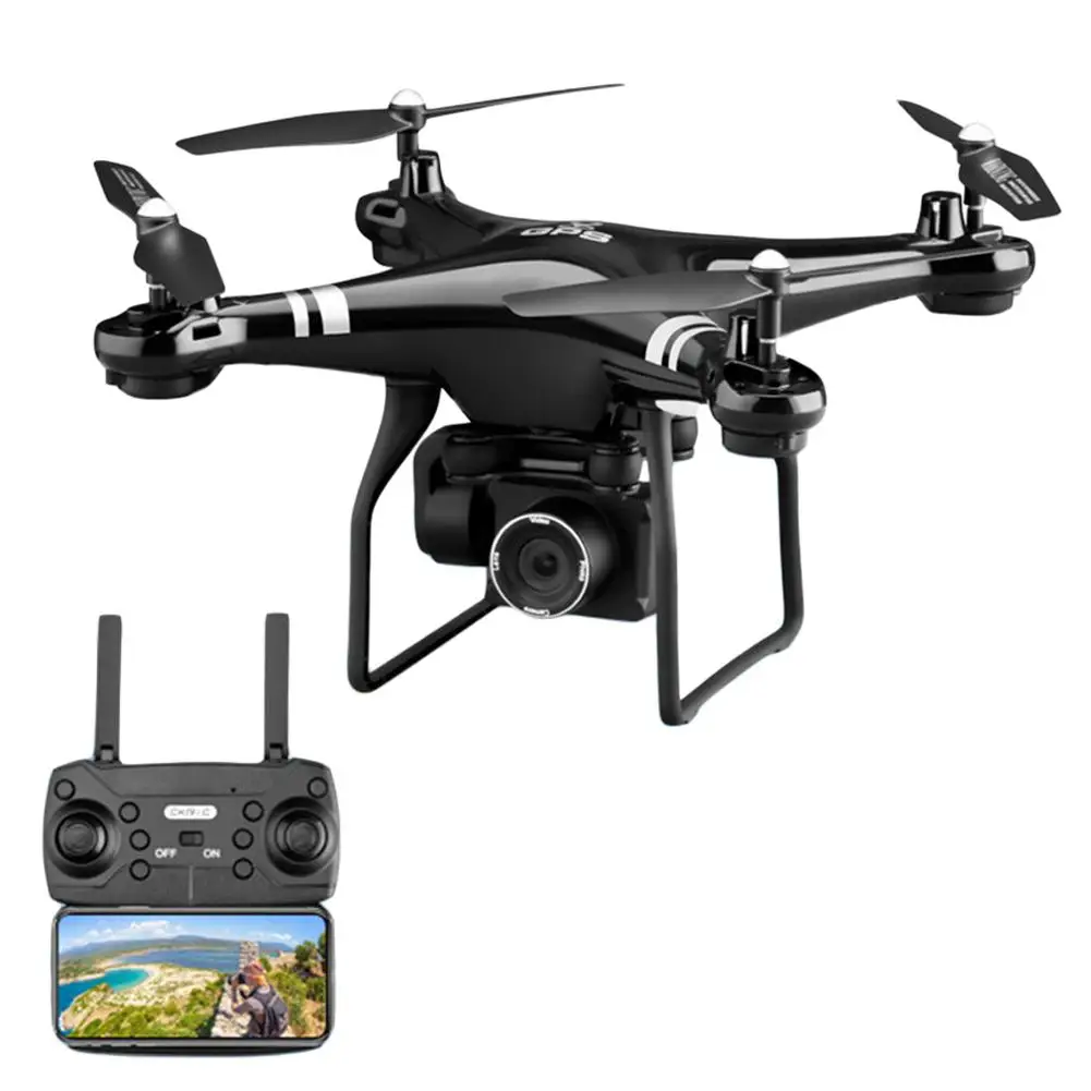 

5G Professional Remote Control Aircraft Intelligent Positioning Folding Dual GPS Drone 1080 HD Aerial Camera Return Holiday #N