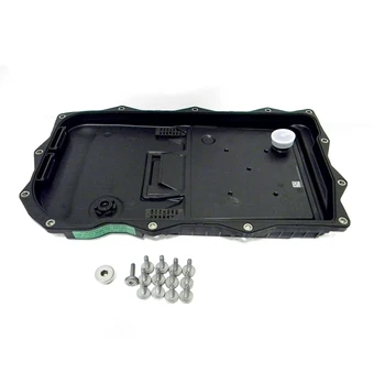 

Black Transmission Oil Pan With screws Accessories Automatic New Durable