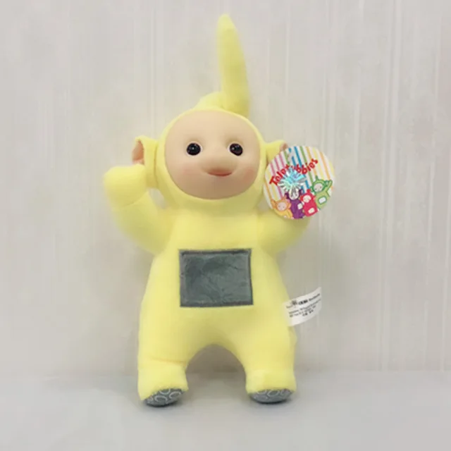 Teletubbies Plush Electric Dolls Singing And Dancing Dolls Smart Preschool Education Backpack Ragdoll yellow