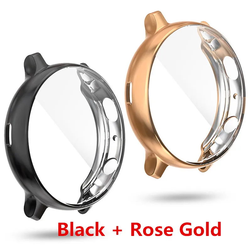 2-in-1 Screen Protector & Durable Case for Smartwatch - Full Coverage HD Protection