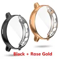 Black and Rose Gold
