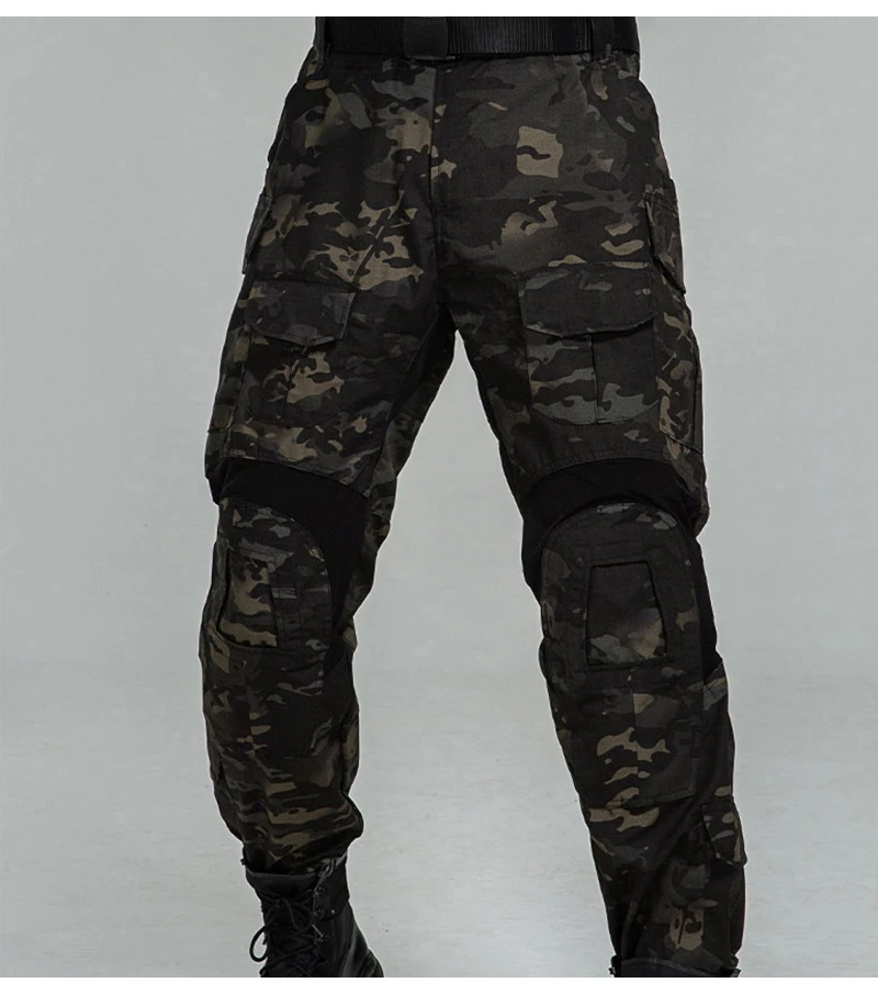Pantalon Tactique G3 Camouflage – Homme, Taille 32, Avec Coussinets, Neuf étiqueté