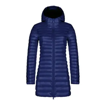 

Women's duck down jacket colorful winter warm down jacket long hooded shirt high quality jacket fashion women's coat 2019 new