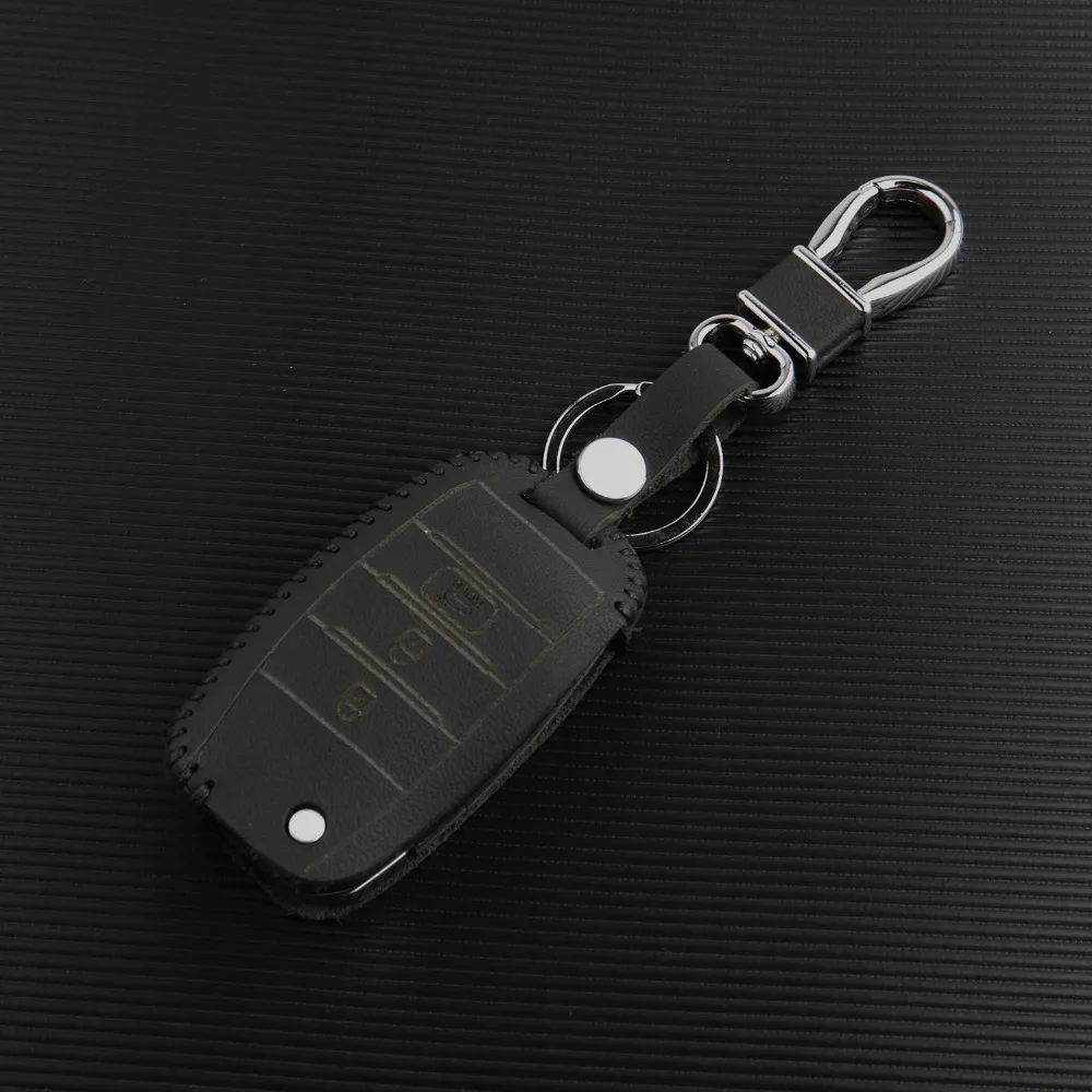 Кожаный чехол для ключей для Kia Sportage K2 K3 K4 K5 KX Ceed Sorento Cerato Optima Frote Автомобильный Брелок Защитный чехол оболочка брелки