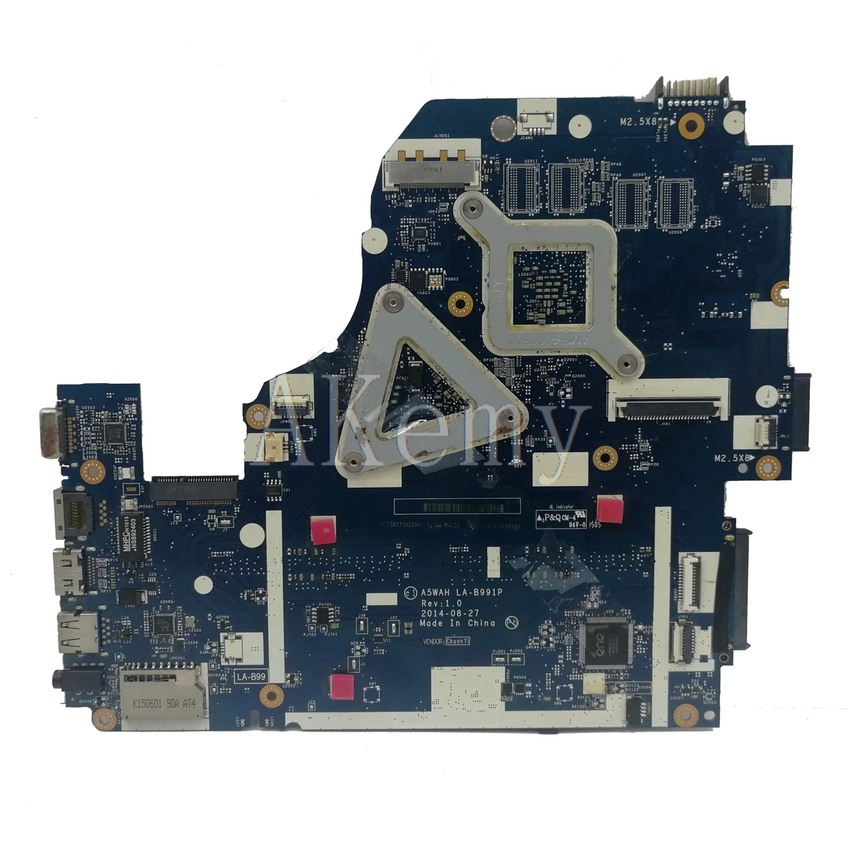Z5WAH LA-B162P NBMLC11004 NB. MLC11.004 материнская плата для acer aspire E1-572 E1-572G материнская плата для ноутбука работает 3556U процессор GT820M
