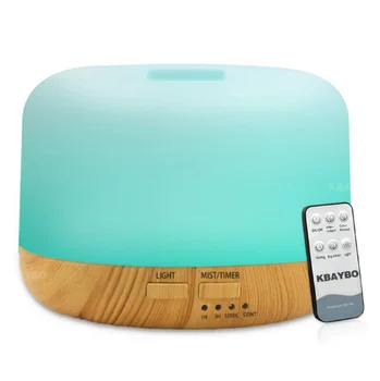 

300ml Aroma Essential Oil Diffuser Humidifier Aromatherapy Essential Oil Diffuser with 7 Color LED Lights for Home office