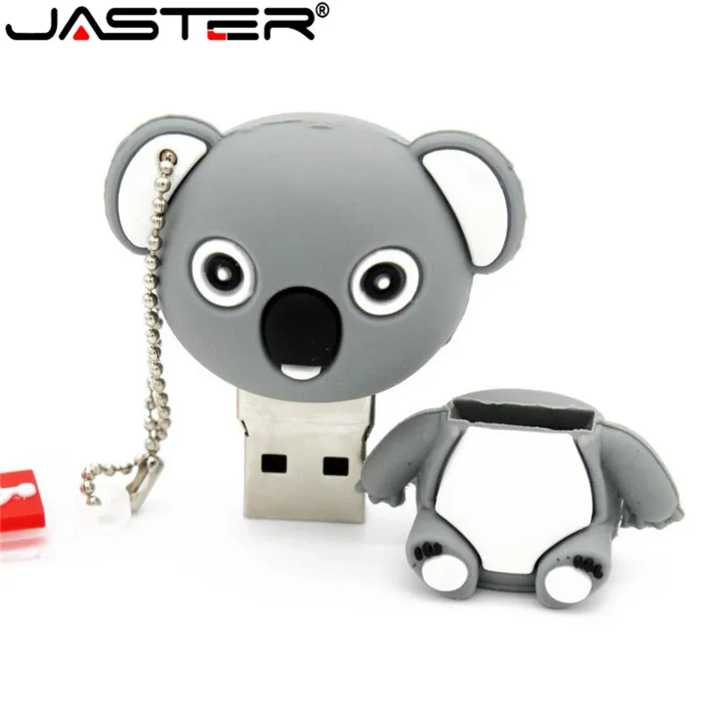 JASTER новый милый Koala USB флеш накопитель 2 0 Миньоны карта памяти Флешка 4 ГБ 8 16 32 64