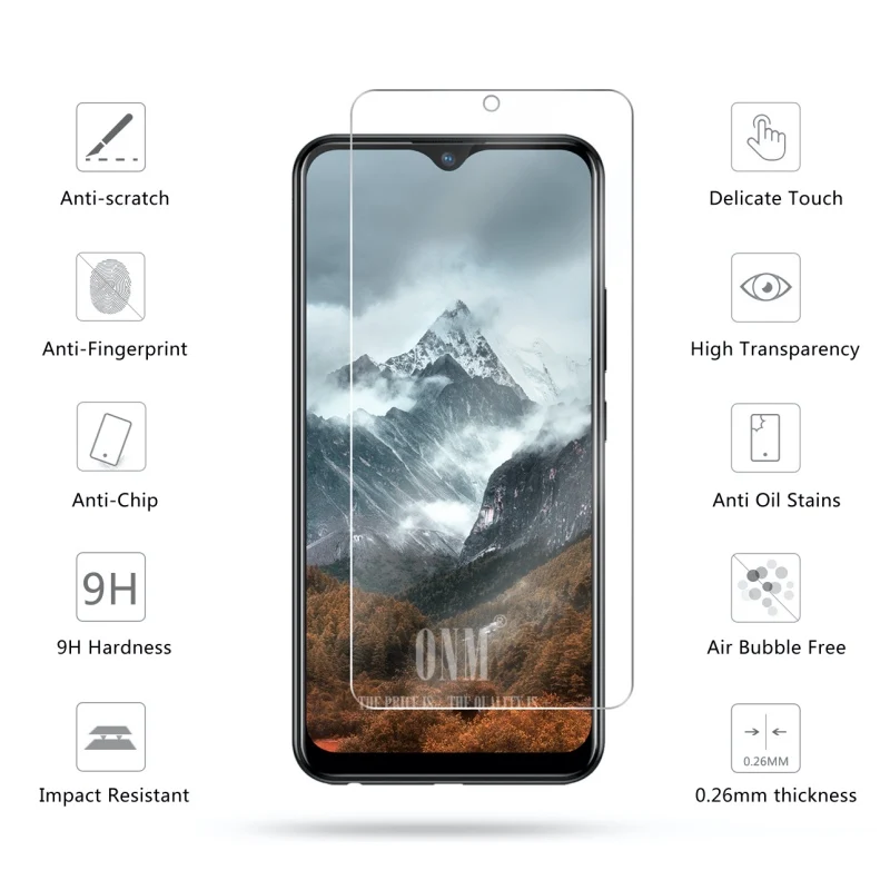 2 шт закаленное стекло для vivo U3X стекло протектор экрана 2.5D 9H Премиум Закаленное стекло для vivo U10 защитная пленка