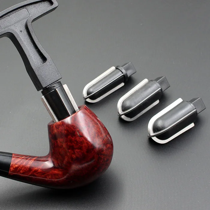 4 Heads Set Tobacco Pipe Tool Reamer Scraper Stainless Steel Smoking