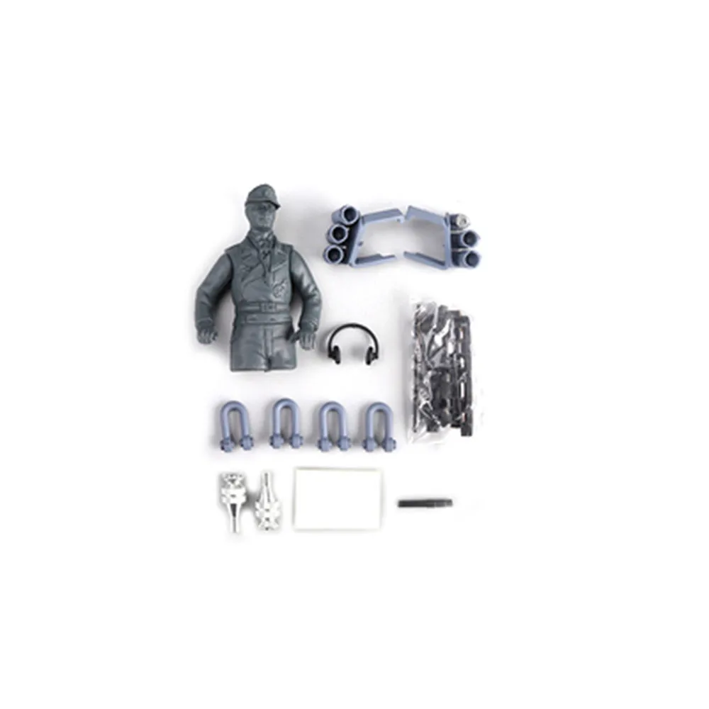 DIY Soldier запчасти инструменты для HengLong 1/16 Tiger I rc Танк бронированный автомобиль 3818 запасные части Аксессуары