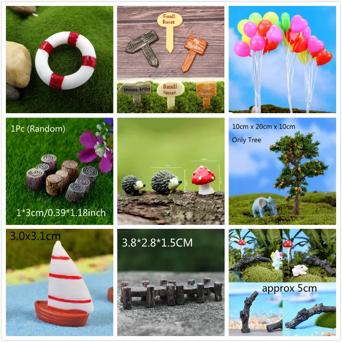 Миниатюрное украшение в разных стилях сделай сам сказочный сад микро кукольный