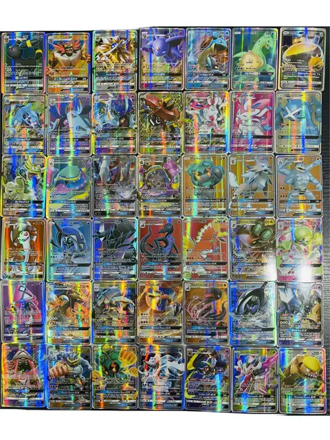 Best Selling Children Battle Game Card GX EX Collection Trading Pokemones Cards English Version Toy for Funs Gift Children Paper 2