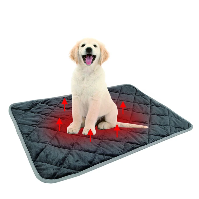 Thermals Mat Self Warming Heating Hot Pad Soft Warm for Pets Dog Bed Winter 50/70/90CM E2S