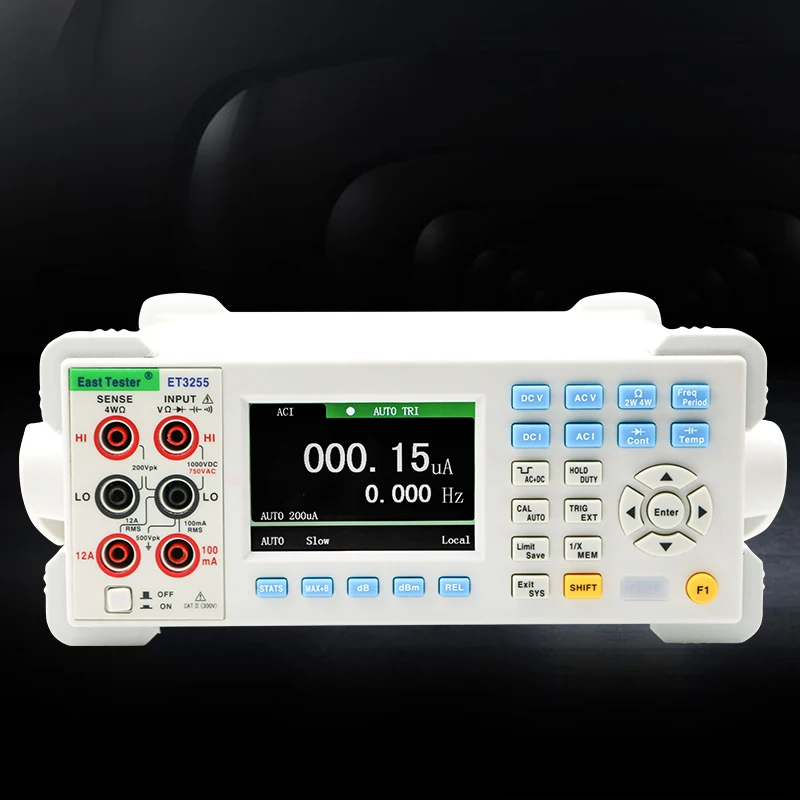 Digital Multimeter ET3255 Digital 5 1/2 3.5in Screen Display TFT LCD USB Multimeter Measurement US Plug Digital Multimeter ET3255 Digital 5 1/2 3.5in Screen Display TFT LCD USB Multimeter Measurement US Plug