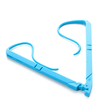 

1Pc Book Holder Foldable Book Stand Travel Reading Book Document Holder Base Open Clip Color Random