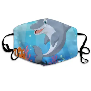 

Face Mask Dolphin Funny Amazing Cycling Half Face Earloop Face Mask For Women