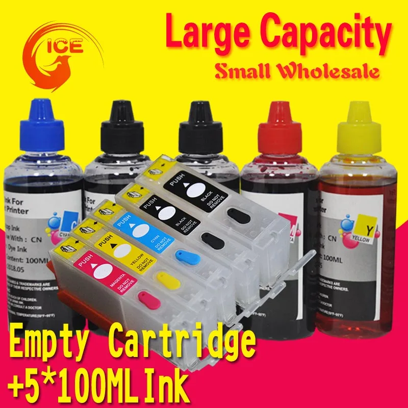 PGI450 для Canon mg5440 mg6340 mg6400 mg5540 mg5640 mg6640 ip7240 mx724 mx924 ix6840 чернила картриджа принтера с