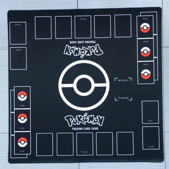 

Takara Tomy PTCG Accessories Pokemon Playmat Card Table Game Duet Battle Arean Pink Green Black Blue Pad Toys for Children