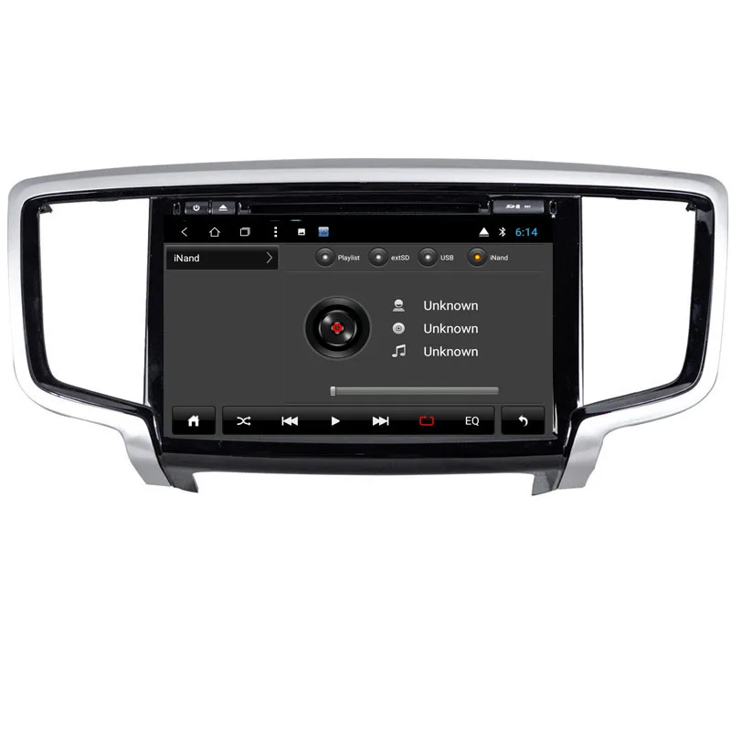 NaviTopia 1024*600 10,2 дюймов 8 core ram 2G rom 32G Android 8,1 автомобильный радиоплеер для Honda Odyssey-с картами