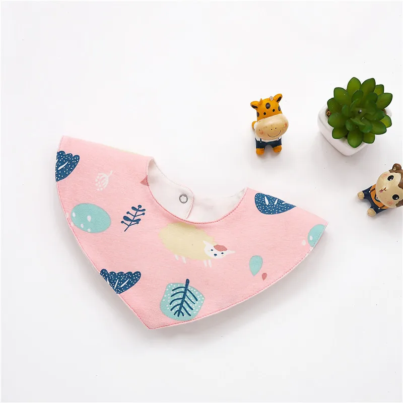 pink sheep bibs A Осенний детский волшебный многофункциональный шарф для девочек, можно сложить как шапки, хлопковый детский шарф, нагрудники для маленьких девочек, детская шапка шапочка детская - Цвет: pink sheep bibs A