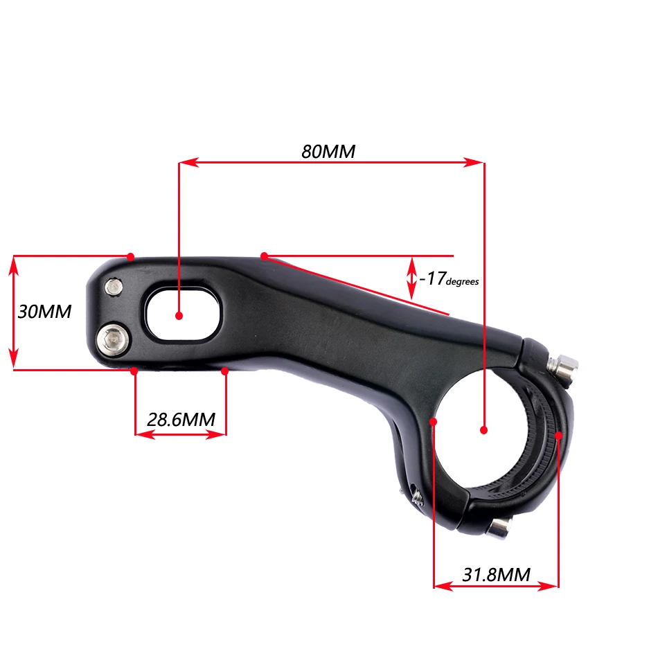 Goodtaste 31,8*28,6 мм vor MTB vorbau riser 90 мм 7/17 град rennrad mtb lenker Al-legierung CNC DH/AM/XC крышка руля велосипеда