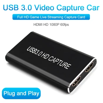 

4K HDMI Game video capture Card USB3.0 1080P Grabber Dongle hdmi capture card for OBS Capturing Game Game Capture Card Live