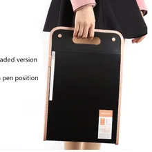 Portable Organ Bag Document Bag File Folder Expanding Wallet 13 Grid A4 Organizer Paper Holder Office School Supplies Gift