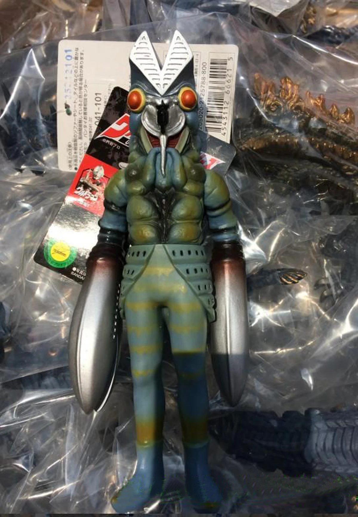 Версия 2004 18 см Ultraman Monster мягкая резина Baltan Star Big | Игрушки и хобби
