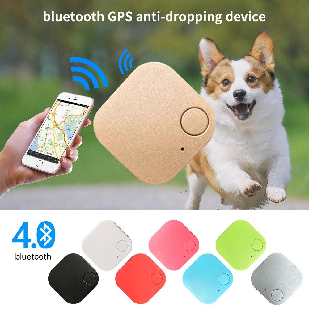 

Pet tracker Bluetooth Trackers Portable GPS Anti-theft Device Equipments For Vehicle Child Pets Bag Wallet Bags