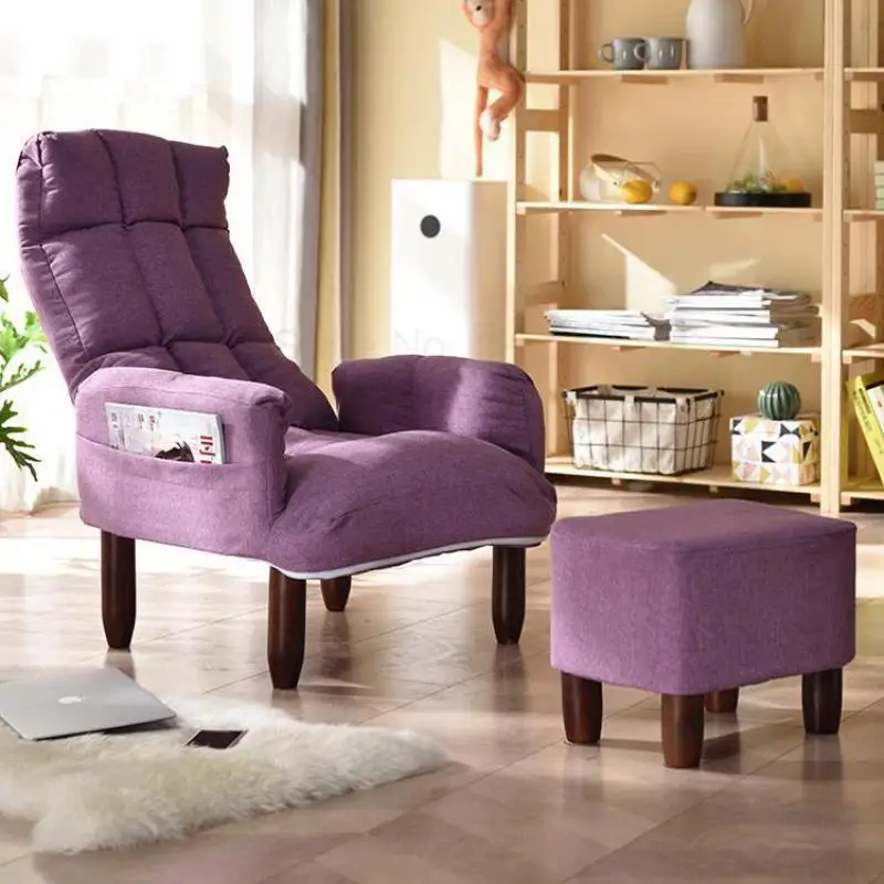 Lazy Sofa Bedroom Computer Chair Breast Feeding Dormitory Folding Back Small Family Corner Single Leisure |