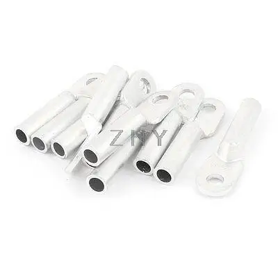 

10Pcs Compression Aluminum Cable Terminal Lug 11mm Ring for 1 AWG