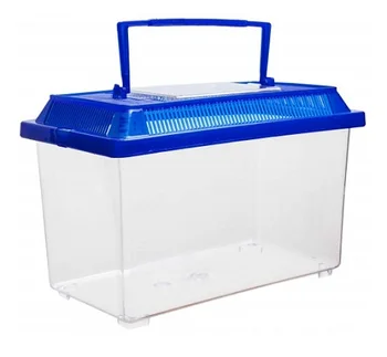 

BARBUS Carrying aquarium with a plastic lid, 21 x 13.5 x 14 cm, BARBUS, BOX 004