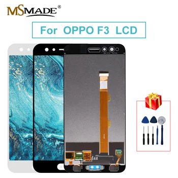 

Original For OPPO F3 Display CPH160 LCD Display Sreen Touch Digitizer Replacement Assembly Parts For OPPO F3 LCD Free Tools