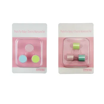 

3Pcs/Set Electric Baby Nail Trimmer Head Replacement Kids Infant Safe Nail Manicure Polishing Sand Sponge