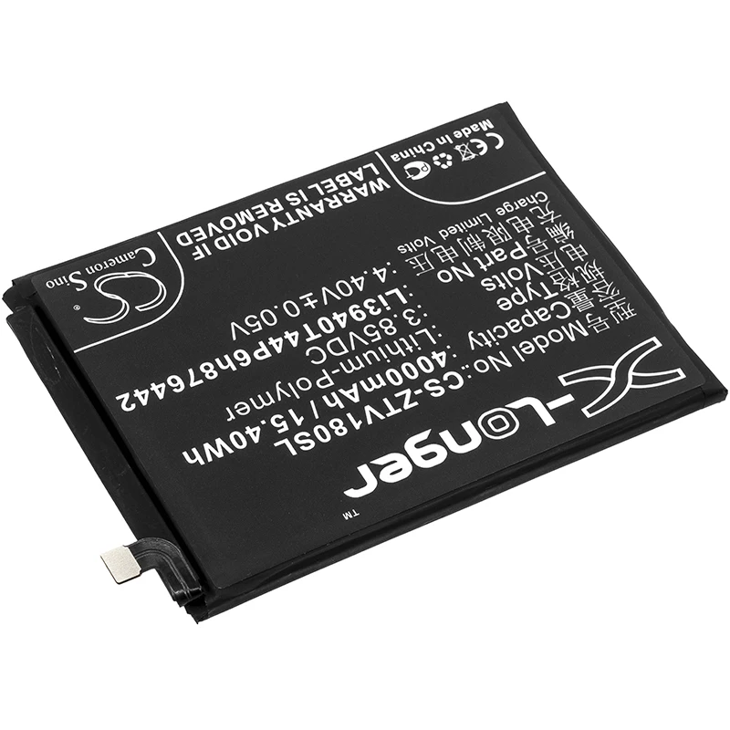 Обновленная батарея Cameron Sino для Nubia Li3940T44P6h876442