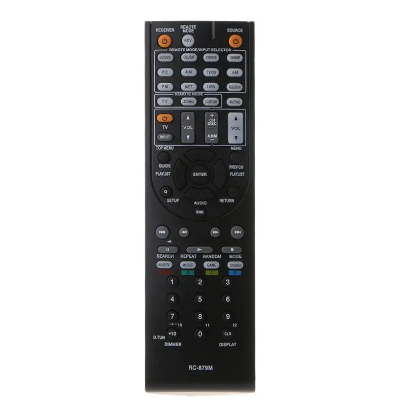 

RC-879M Remote Control for Onkyo AV Receiver TX-NR535 TX-SR333 HT-R393 HT-S3700