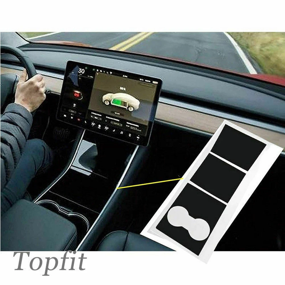 

Anti scratch CAR STICKERS CENTER CONSOLE Protector Scratches Replacement
