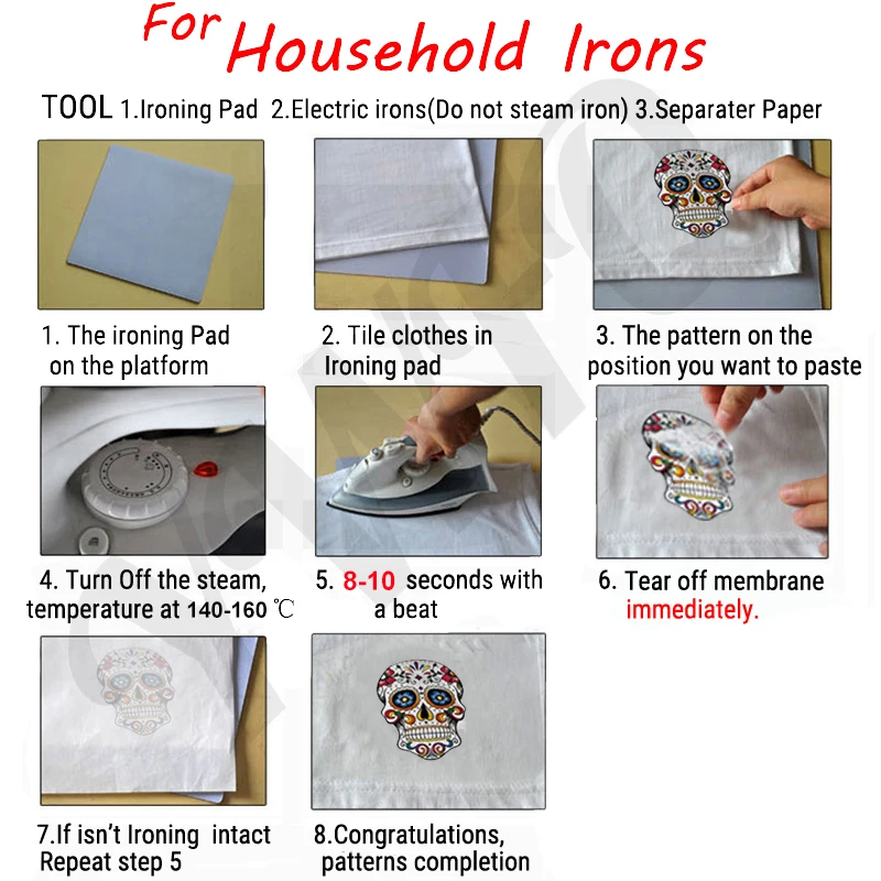 Stickers on clothes with an iron 🥝 how to stick a do-it-yourself